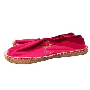 Cosido A Mano Bright‎ Pink Espadrille flats EU size 35 / US size 5